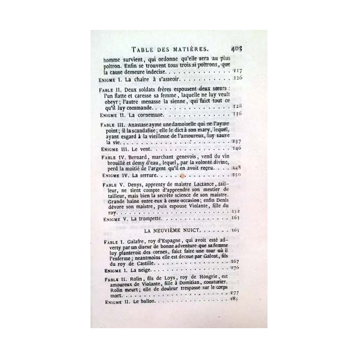 1. Les facetieuses nuits de Straparole Tome 2 de Jean Louveau et Pierre De Larivey aux éditions Chez P. Jannet
