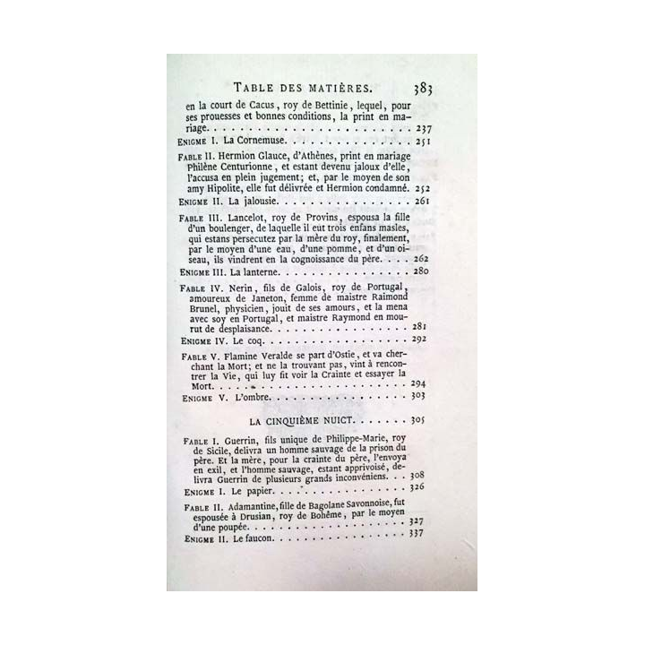 1. Les facetieuses nuits de Straparole Tome 1 de Jean Louveau et Pierre De Larivey aux éditions Chez P. Jannet