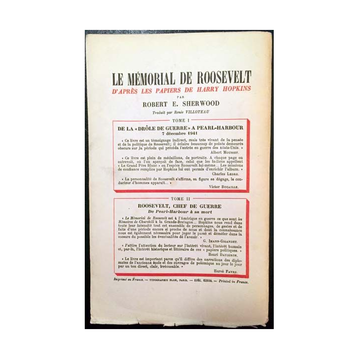 1. Mémoires sur la deuxième guerre mondiale Le tournant du destin Tome IV de Winston S. Churchill