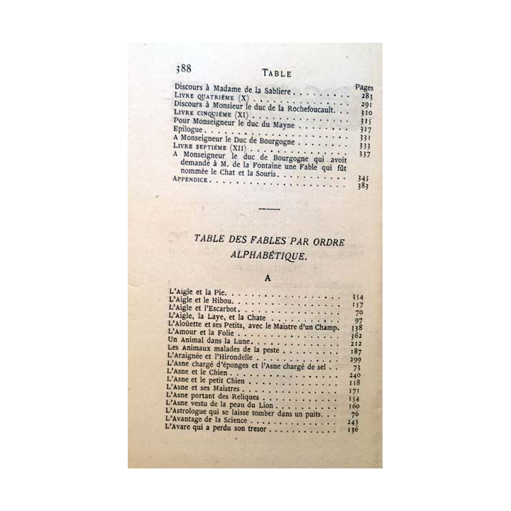 1. Oeuvres de La Fontaine Tome I de Ch. Marty-Laveaux aux éditions Paul Daffis