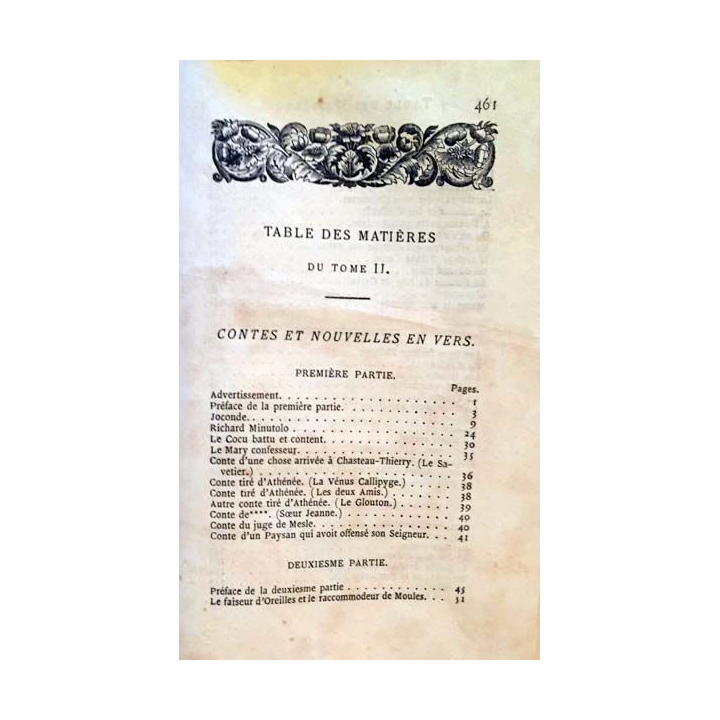 1. Oeuvres de La Fontaine Tome II de Ch. Marty-Laveaux aux éditions Paul Daffis