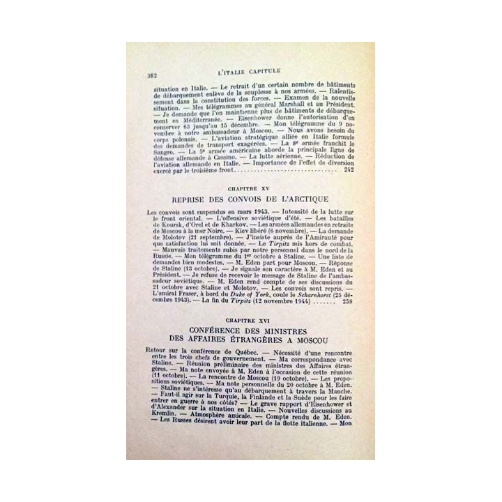 1. L'étau se referme Tome 1 L'Italie capitule 6 juin - 12 novembre 1943 de Winston S. Churchill aux éditions Librairie Plon