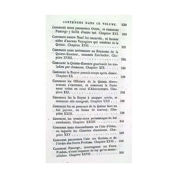 1. Oeuvres de Rabelais Tome 2 aux éditions Chez P. Jannet