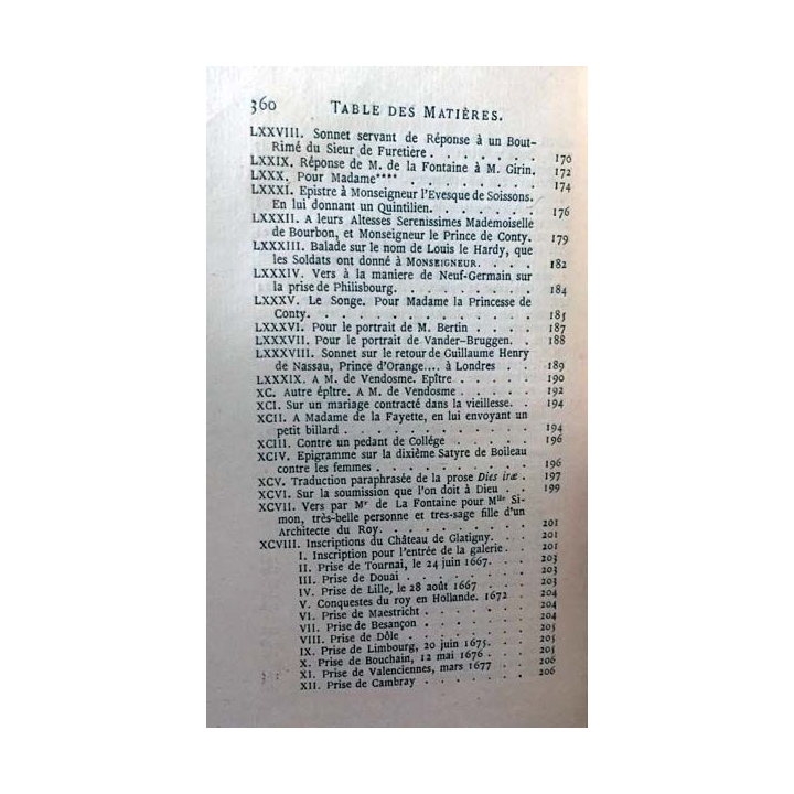 1. Oeuvres de La Fontaine Tome 5 Poésie diverses de Ch. Marty-Laveaux aux éditions Chez Pagnerre