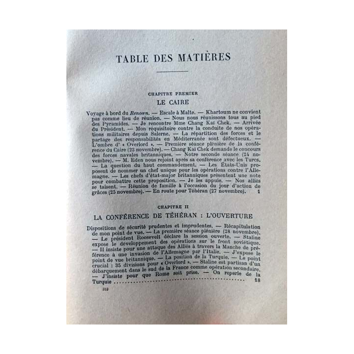1. L'étau se referme Tome 2 13 novembre 1943 - 5 juin 1944 de Winston S. Churchill aux éditions Librairie Plon