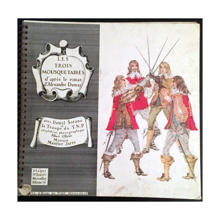 1. Les trois mousquetaires d'après le roman d'Alexandre Dumas aux éditions Lucien Adès