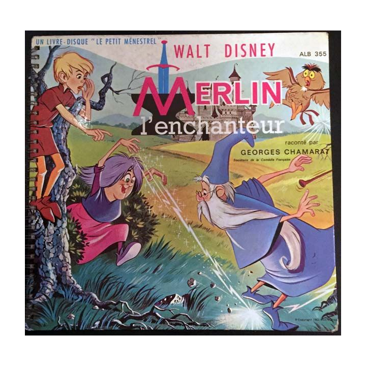 1. Merlin l'enchanteur raconté par Georges Chamarat aux éditions Lucien Adès