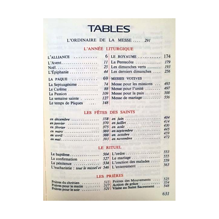 1. Mon premier missel biblique aux éditions Tardy