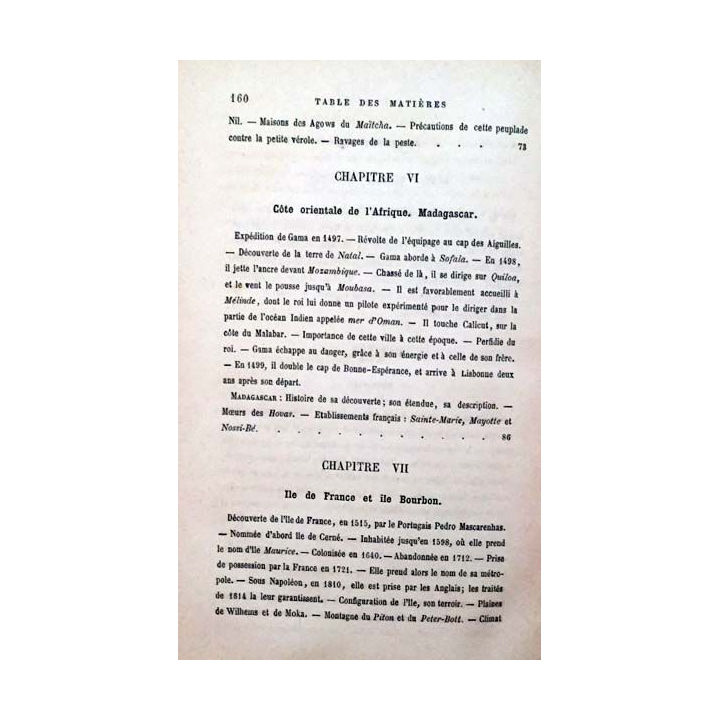 1. L'Afrique d'après les voyageurs les plus célèbres aux éditions Librairie de J. Lefort