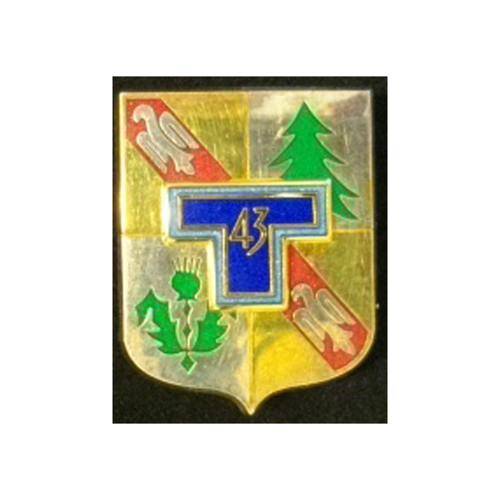 43° RT : 43° RÉGIMENT DE TRANSMISSIONS PRESTIGE TRANSLUCIDE