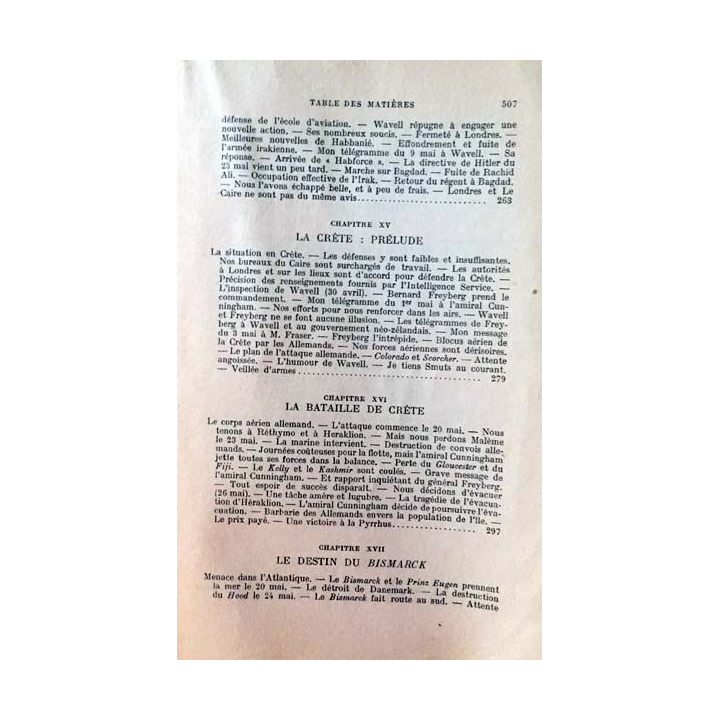 1. Mémoires sur la deuxième guerre mondiale - La grande alliance Tome 1 La Russie envahie 1er Janvier - 22 Juin