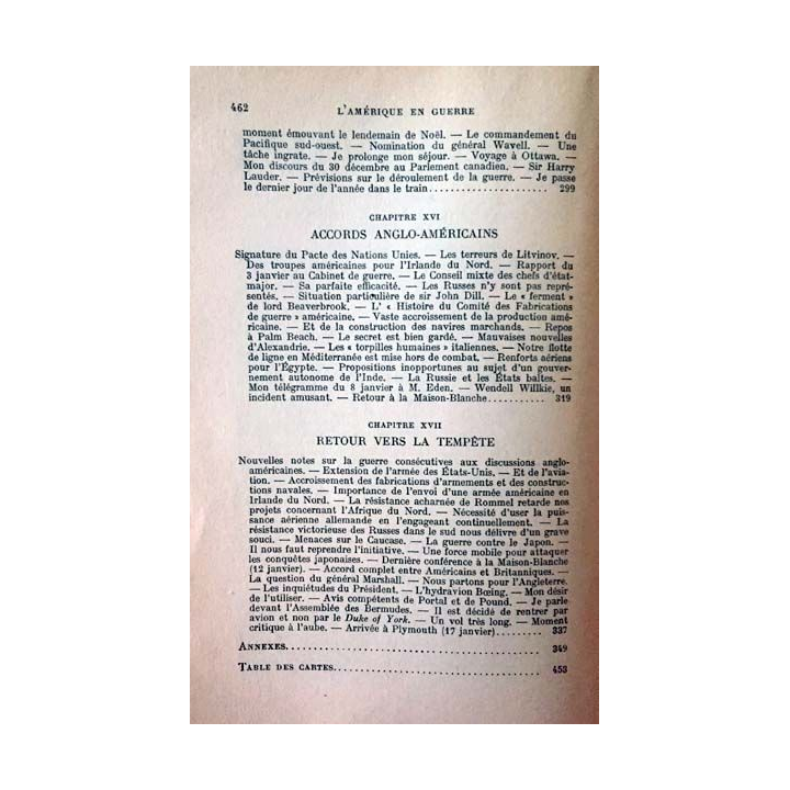 1. Mémoires sur la deuxième guerre mondiale - La grande alliance Tome 2 L'Amérique en guerre