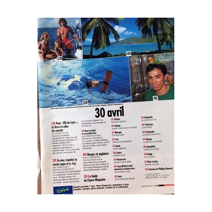 1. Le Figaro magazine - Normandie 6 Juin 44 50 ans après supplément spécial