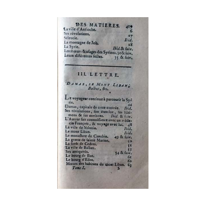 1. Le voyageur François ou la connaissance de l'ancien et du nouveau monde Tome premier aux éditions Chez Vincent