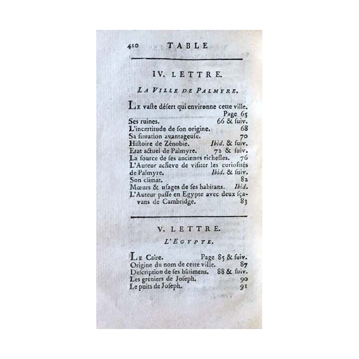 1. Le voyageur François ou la connaissance de l'ancien et du nouveau monde Tome premier aux éditions Chez Vincent
