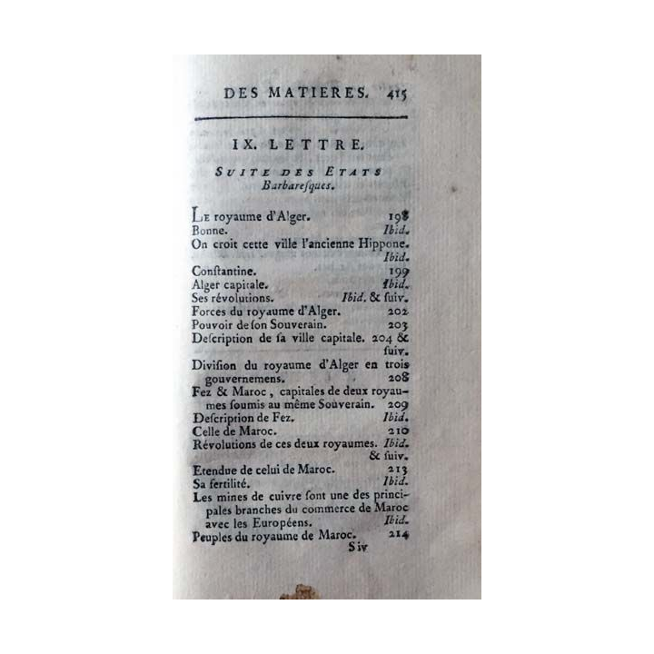 1. Le voyageur François ou la connaissance de l'ancien et du nouveau monde Tome premier aux éditions Chez Vincent