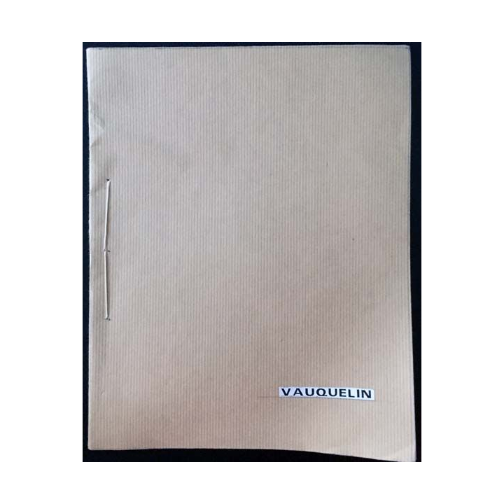 1. Éloge historique de Louis-Nicolas Vauquelin