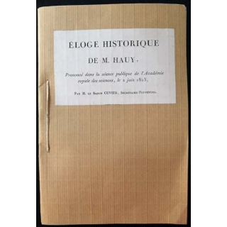 1. Éloge historique de M. Hauy prononcé dans la séance publique de l'Académie royale des sciences, le 2 juin 1823
