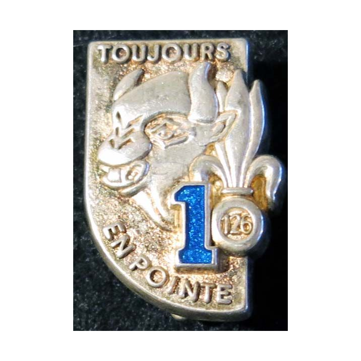 126° RI : 1° compagnie du 126° régiment d'infanterie Boussemart translucide