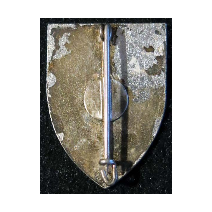41° RI : Insigne métallique du 41° régiment d'infanterie en émail dos lisse