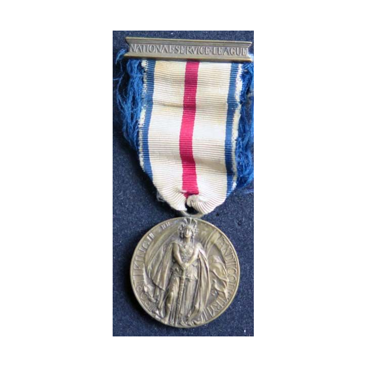 GRANDE BRETAGNE : médaille de la national service league