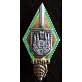 164° RI : 164° régiment d'infanterie  Drago Paris G. 1748 embouti guilloché