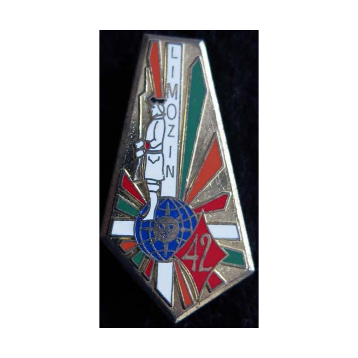 42° RI : 42° régiment d'infanterie  Delsart Sens G. 3089 dos grenu