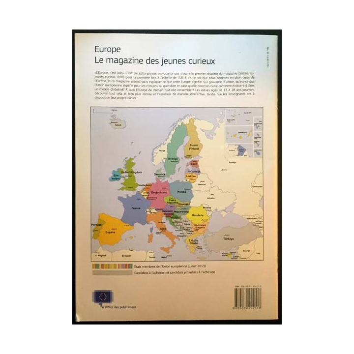 1. Europe Le magazine des jeunes curieux
