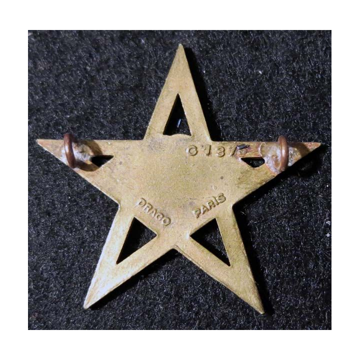 26° DI : 26° division d’infanterie Maroc  Drago Paris G. 1375 métal ajouré