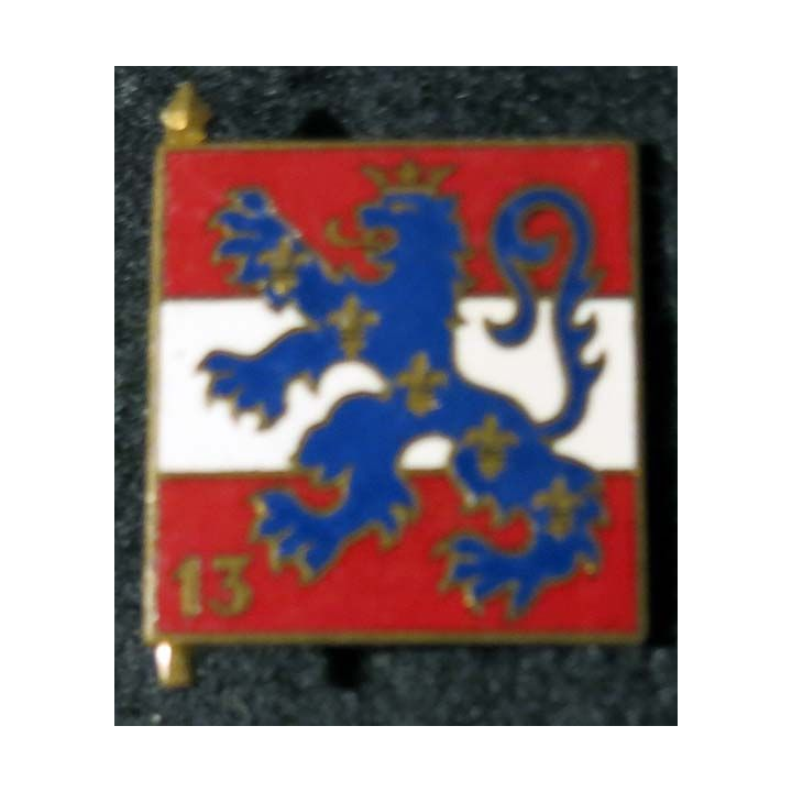 13° DI : 13° division d’infanterie de fabrication Drago Paris G. 1303 en émail