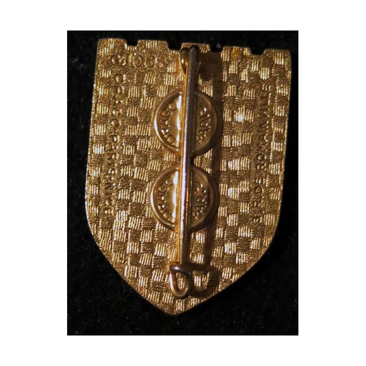 15° DI : 15° division d’infanterie Drago Romainville G. 1065 en relief et en émail