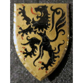 1° DI : 1° division d’infanterie de fabrication Drago Béranger déposé en émail