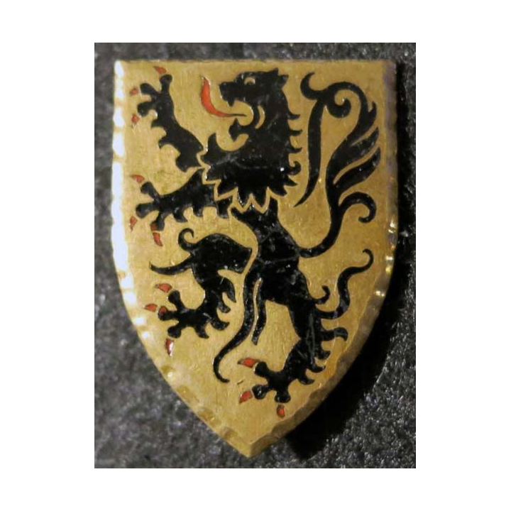 1° DI : 1° division d’infanterie de fabrication Drago Béranger déposé en émail