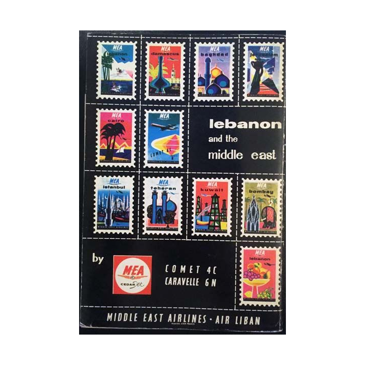1. Guide touristique et hotelier du Liban distribué par Middle East Airlines - Air Liban