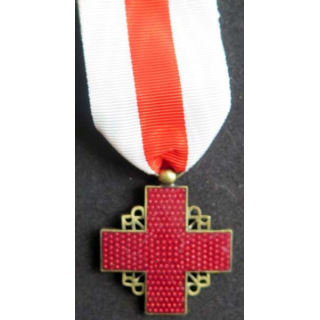 FRANCE : médaille de la croix rouge classe bronze