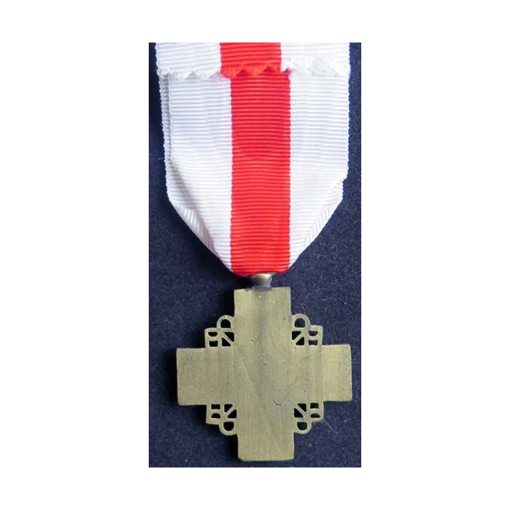 FRANCE : médaille de la croix rouge classe bronze