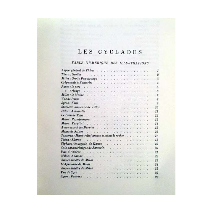 1. Kyklades - Cyclades de Basil L. Kazandzis aux éditions M. Pechlivanidis & Cie