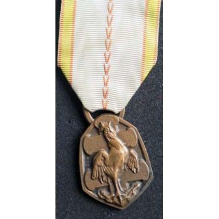 FRANCE : médaille de la croix rouge classe bronze