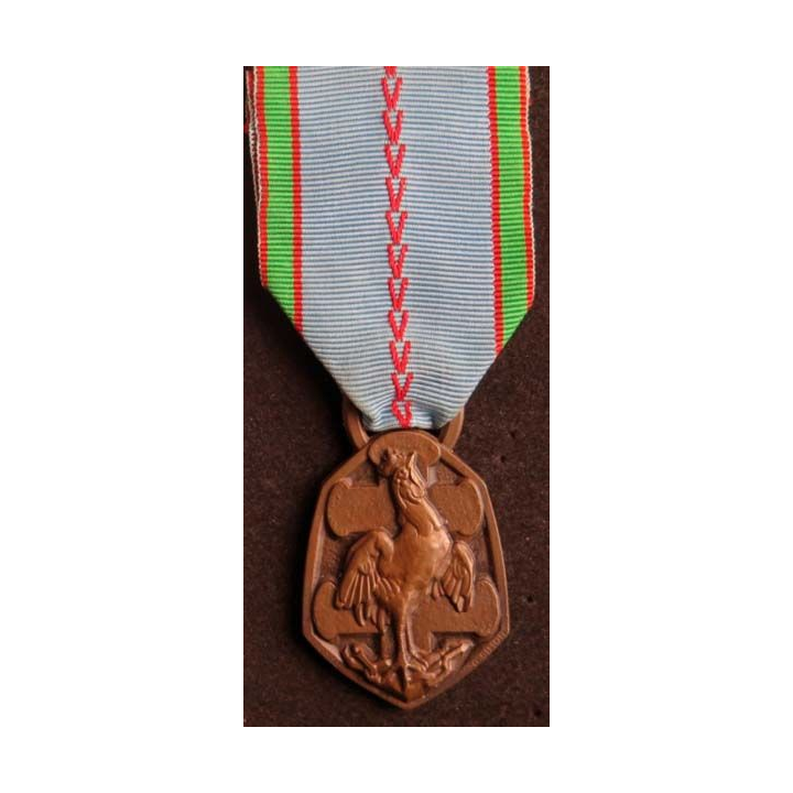 FRANCE : Médaille commémorative 1939-1945 2° guerre mondiale 