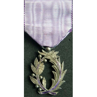 FRANCE : médaille de chevalier de l'Ordre des Palmes Académiques modèle luxe superbe