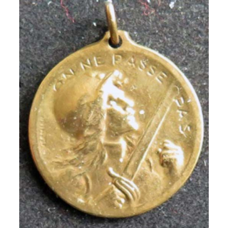 médaille de Verdun 21 février 1916 type Vernier en bronze sans ruban