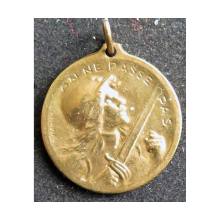 médaille de Verdun 21 février 1916 type Vernier en bronze sans ruban