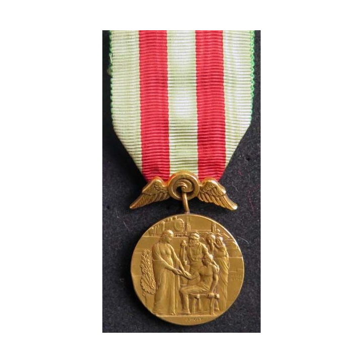 FRANCE : médaille de l'Union Nationale des Combattants UNC en bronze (4)
