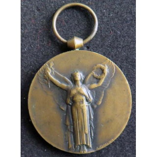 FRANCE : médaille interalliée de la Grande Guerre 1914-1918 Morlon