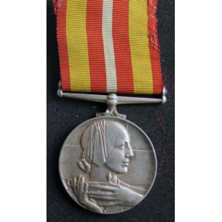 Médaille du service médical volontaire attribuée à Nancy S. LITTLE