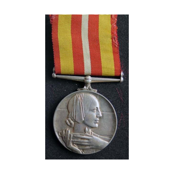 Médaille du service médical volontaire attribuée à Nancy S. LITTLE