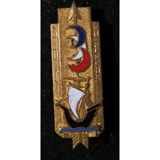 3° DI : 3° division d’infanterie "en flèche" Arhus Bertrand en émail