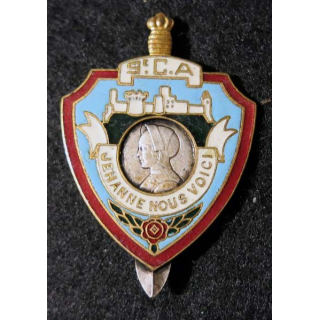 9° CA : 9° corps d'armée 1939-1940 de fabrication Roger Welter en émail