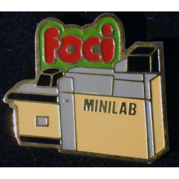 Pin's FOCI pin's FOCI mini lab 3,4 cm x 2,8 cm fabrication Loco Motiv