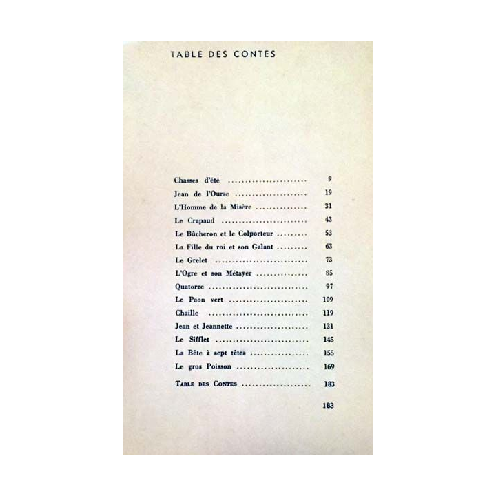 1. Contes de la Bucheronne de Henri Pourrat aux éditions Alsatia
